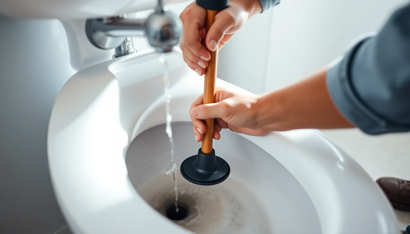 Clogged Toilet Repair